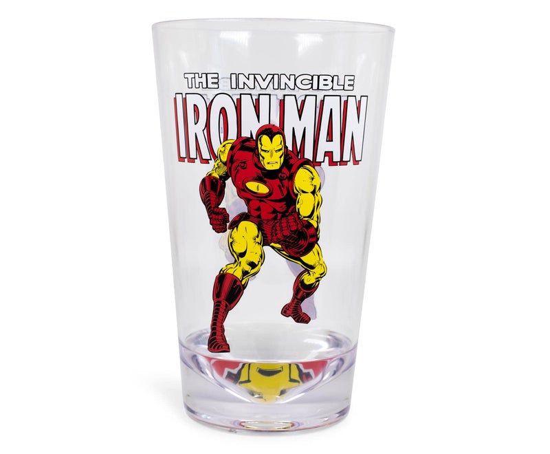 Iron Man Marvel Retro 16oz Shatter-Proof Acrylic Cup - Image 1